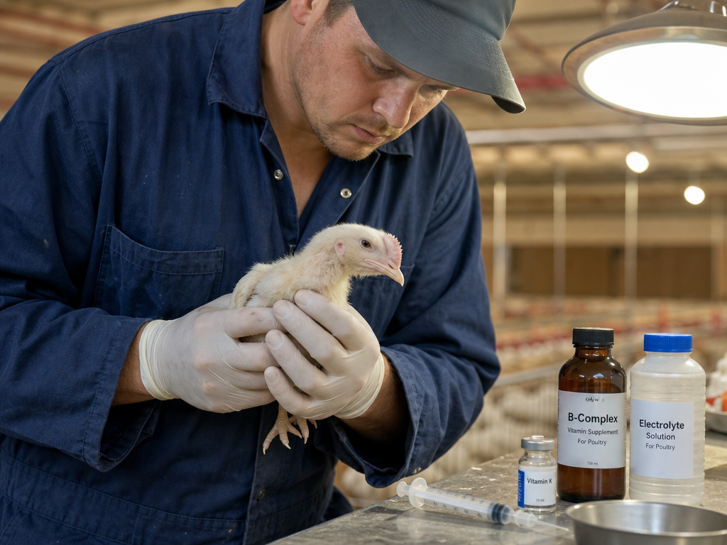 Treating Chicken Infectious Anemia in chicken: step-by-step treatment procedure