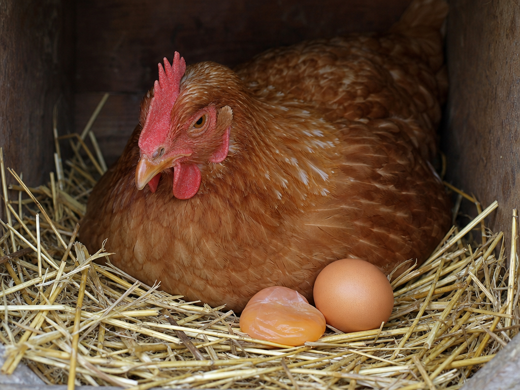 Egg Production Problems in Chickens in chicken showing complete stop in egg laying and gradual week-over-week decline in eggs collected