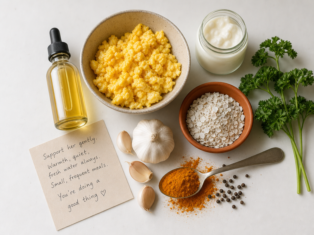 Natural remedies for Egg Yolk Peritonitis, calcium shown together