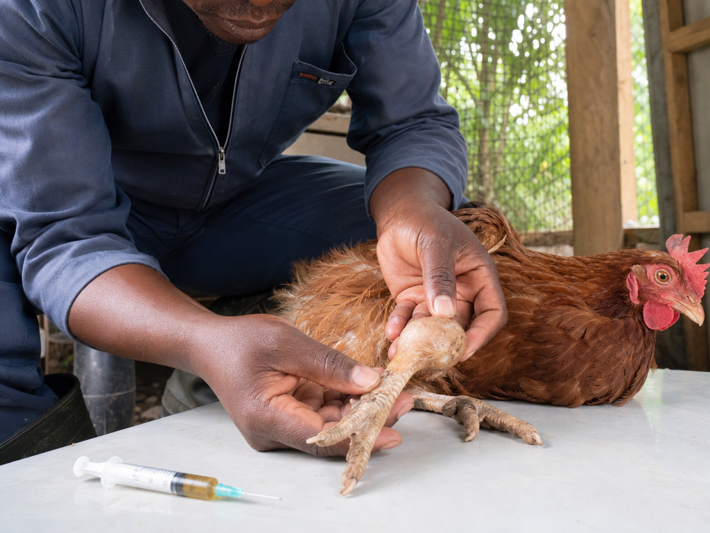 Treating Mycoplasma Synoviae in chicken: step-by-step treatment procedure