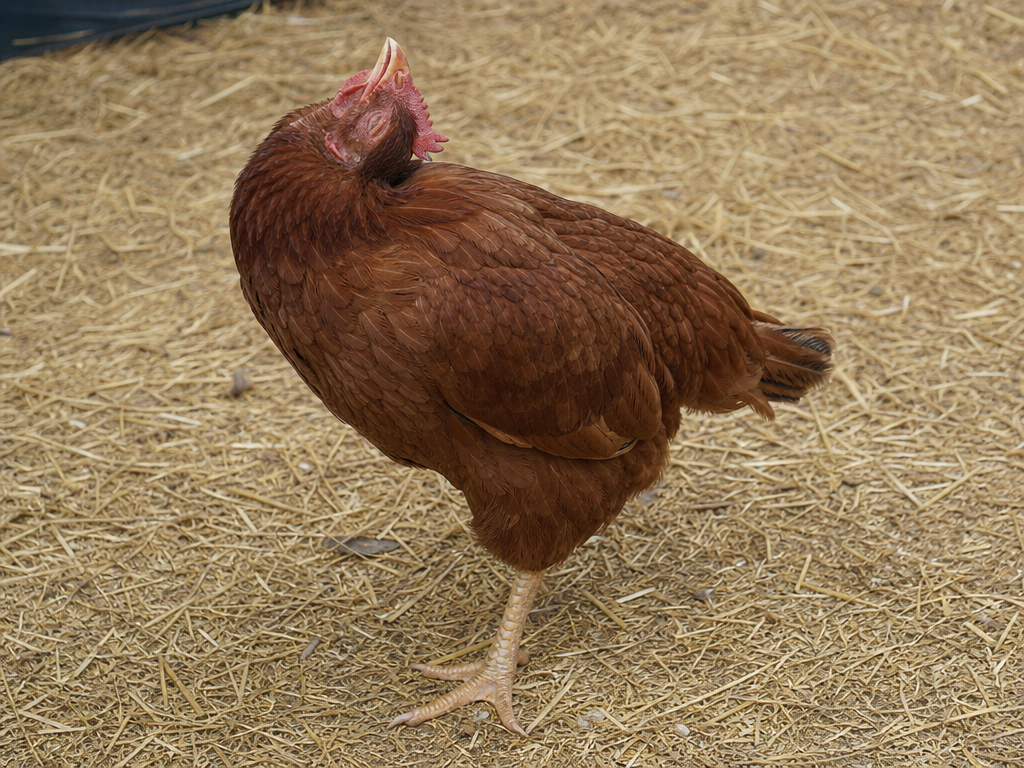 Newcastle Disease in Chickens in chicken showing sudden onset of respiratory distress (coughing, gasping, rattling) and neurological signs: twisted neck (torticollis), circling, paralysis