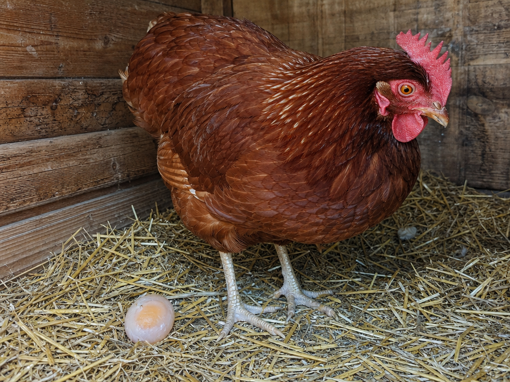 Soft Shell Eggs in Chickens in chicken showing eggs with rubbery, thin, or membranous shells and completely shell-less eggs (only membrane present)