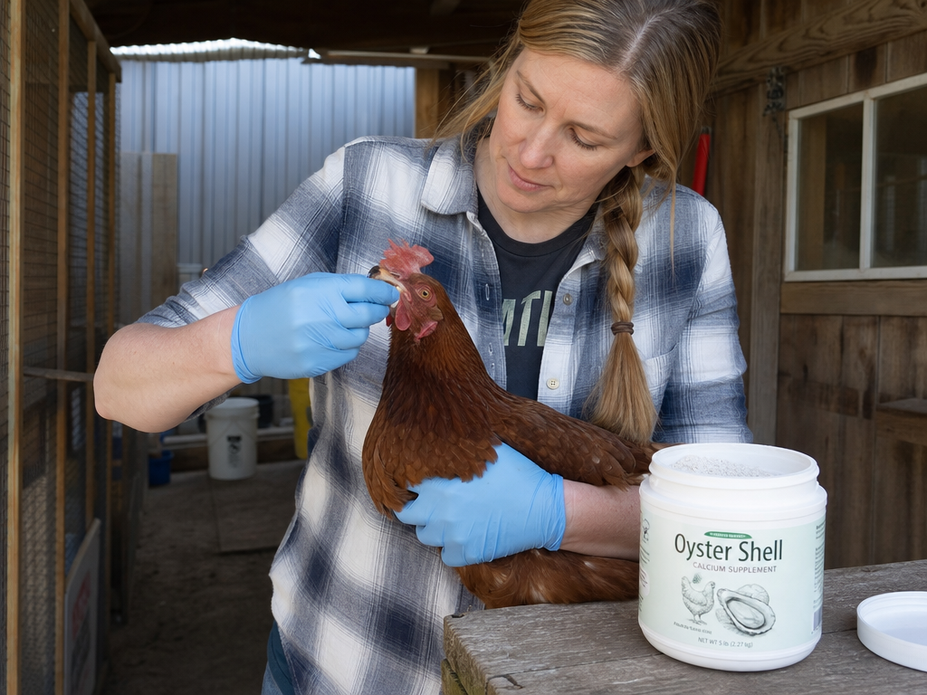 Treating Soft Shell Eggs in Chickens in chicken: step-by-step treatment procedure