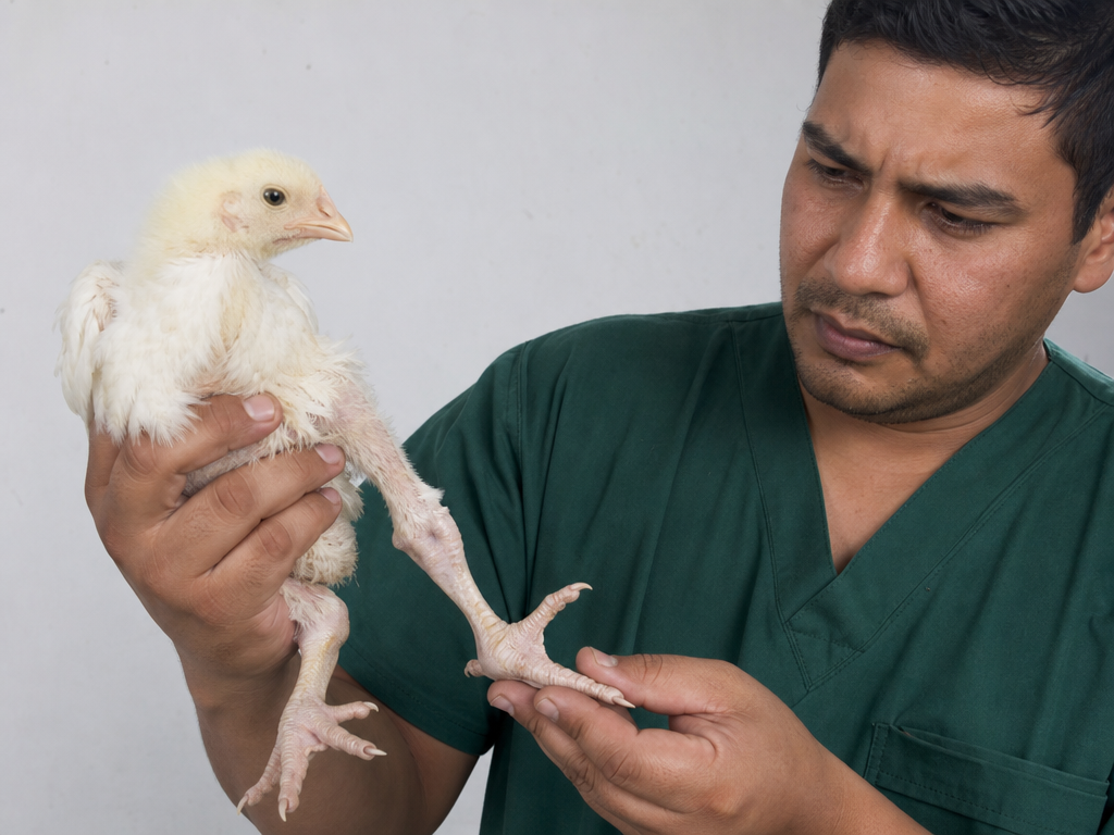 Treating Tibial Dyschondroplasia in chicken: step-by-step treatment procedure